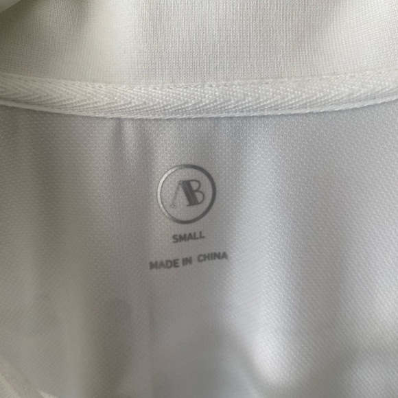 Addison Bay Easy Polo Dress - White, Size Small (Tennis/Golf/Pickleball) - Picture 2 of 6